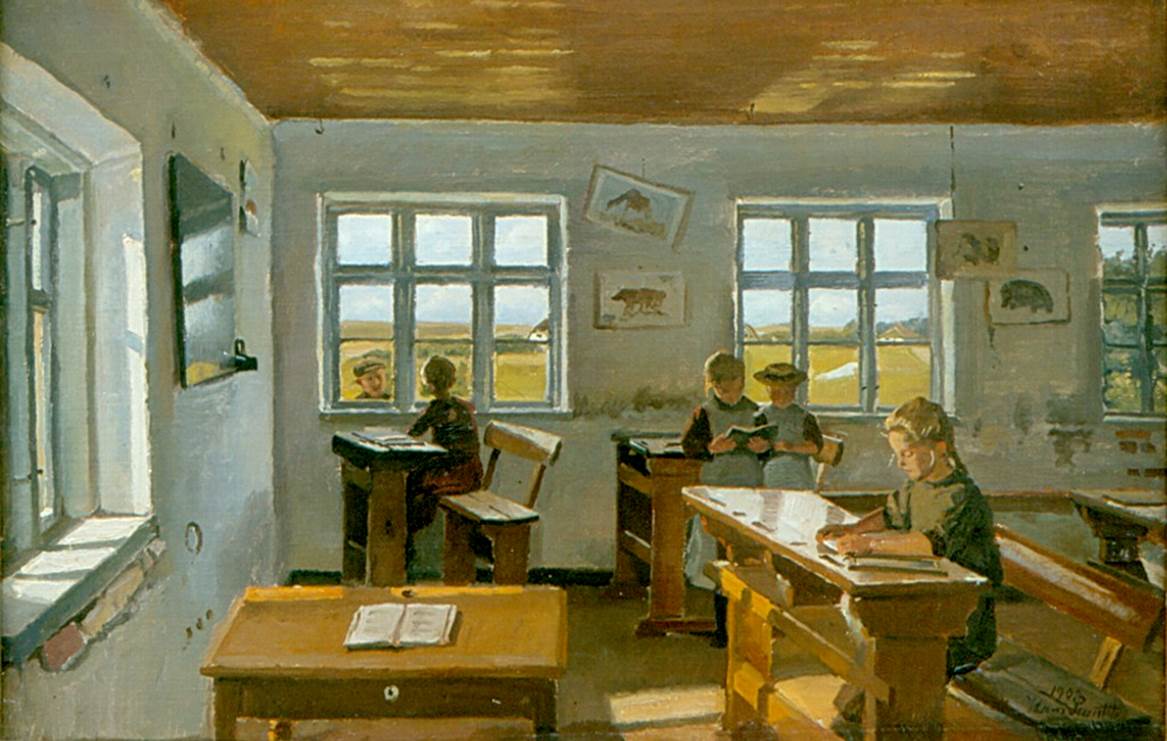 Billedresultat for skolestue 1900 tallet